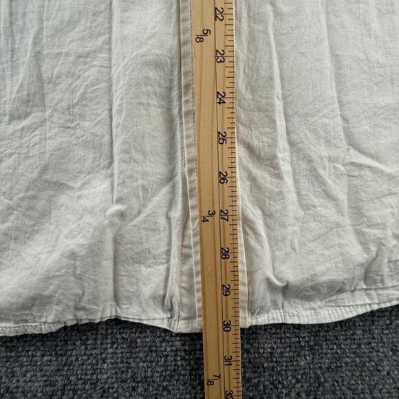 Ariat Long Sleeve Pearl Snap Up Outdoors 2XL White Blue Floral Print Western - Picture 4 of 15